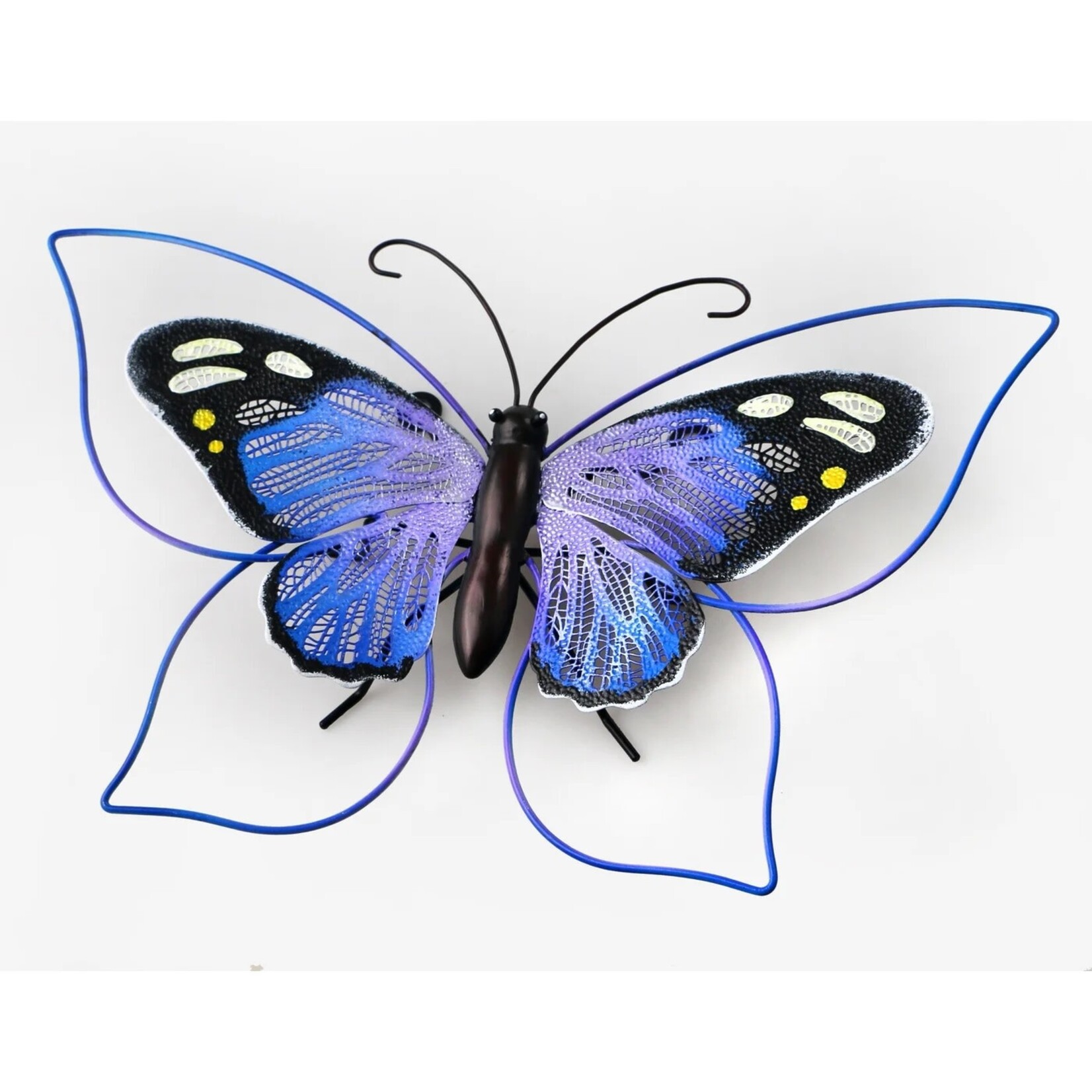 Action Imports Metal Butterfly 14x3"Dx9"H