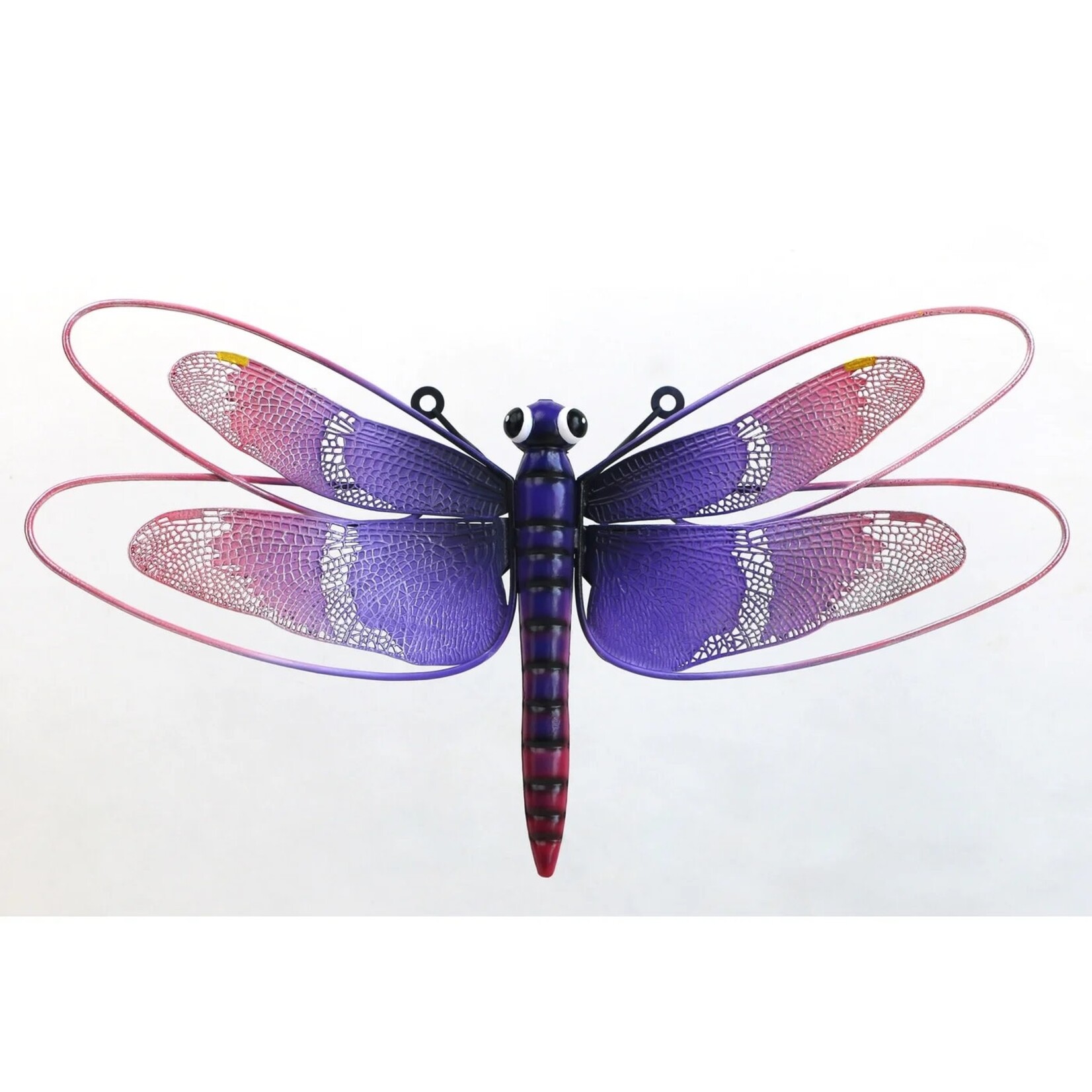 Action Imports Metal Dragonfly 19.5x2.5"Dx11"H