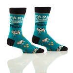 Yo & Co Men's Crew Sock w/ FARM RAISED AND PROUD