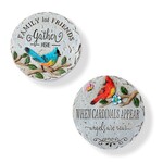 Cardinal Stepping Stone/Wall Plaque, 2 Asst.