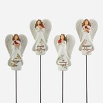 Angel Figurine Garden Stake, 4 Asst