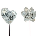 Pet Planter Picks w/Sentiment, 2 Asst.