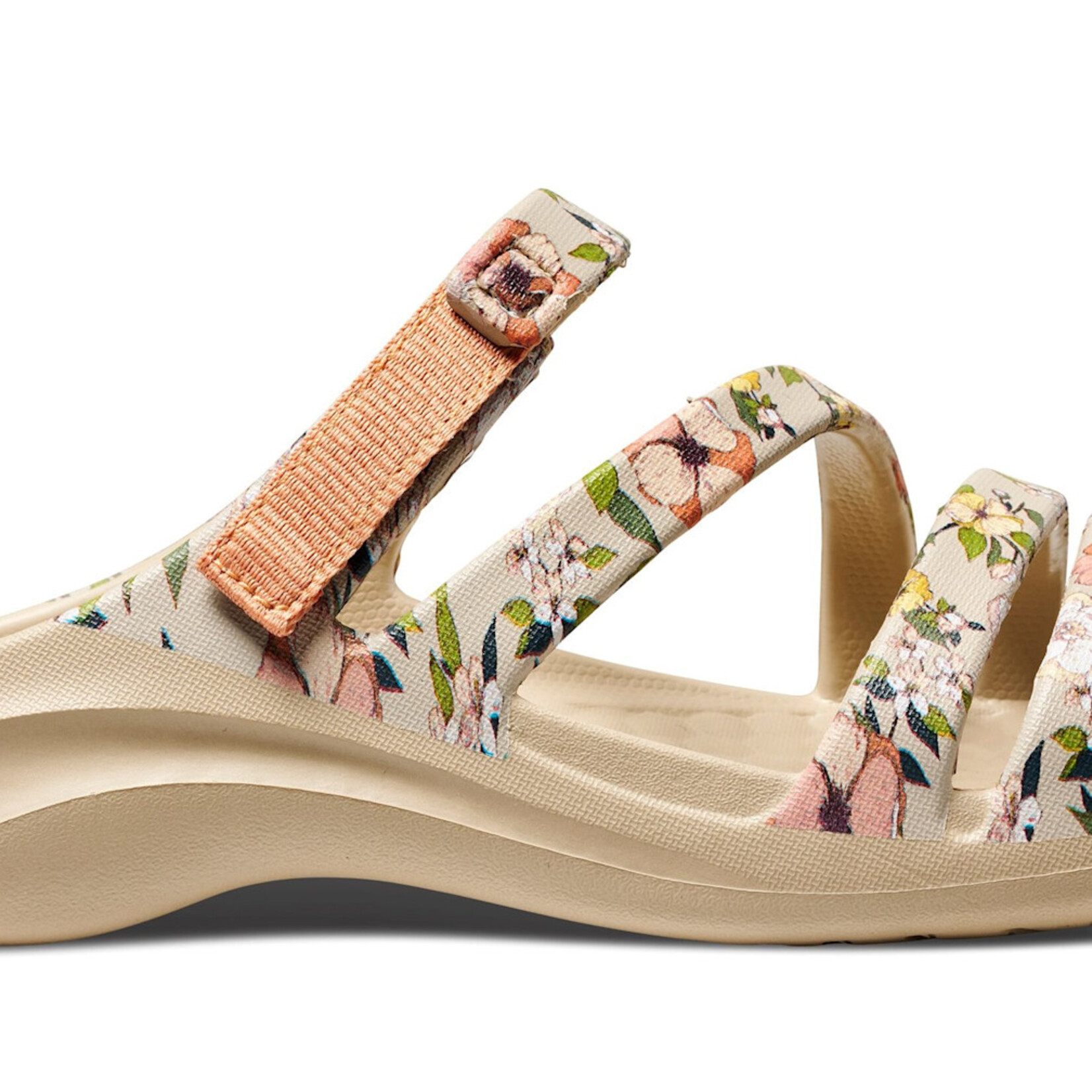 joybees Lakeshore Sandal Graphic Driftwood Summer Floral W6