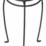 Plant Stand 10" Diam x 21" High Black