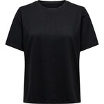 ONLY Short Sleeve Tee Black - Medium