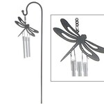 18" Mini Garden Stake Chime (DRAGONFLY)