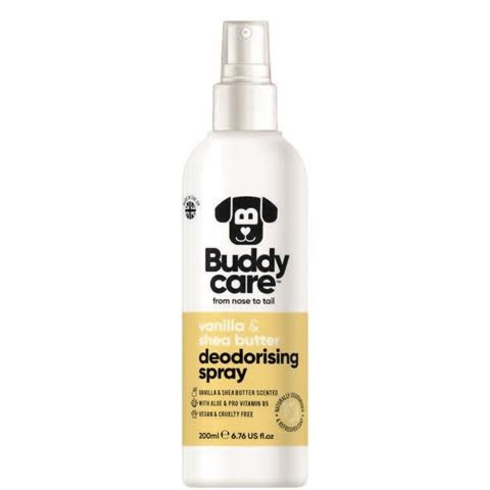 Dog Deodorising Spray - VANILLA & SHEA BUTTER - 200ML