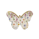 Wooden Floral Butterfly Large