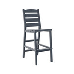 CR Plastics CRP C311 NAPA Pub Side Chair - Slate Grey