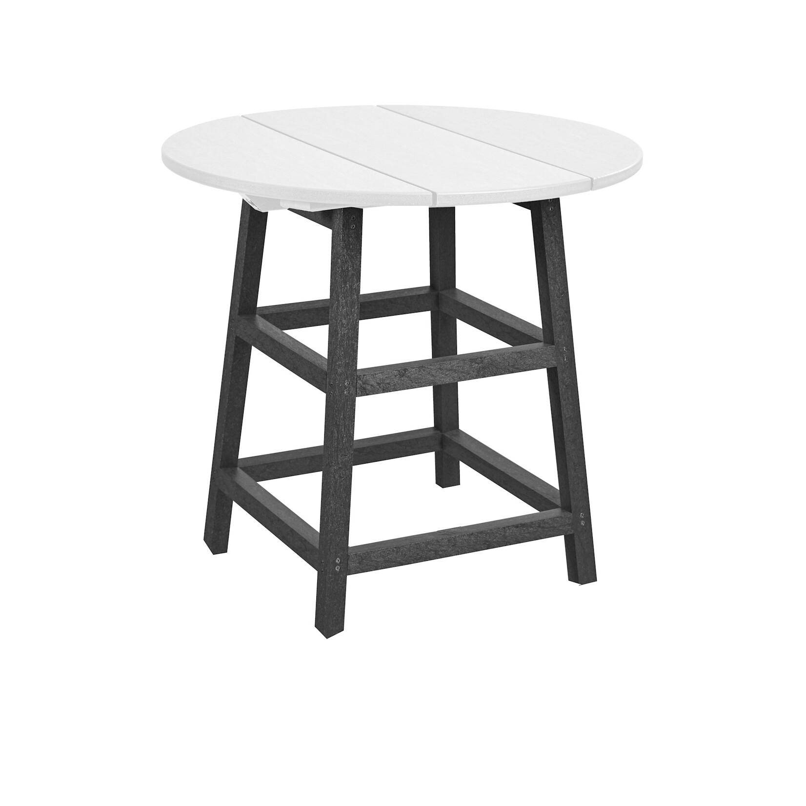 CR Plastics CRP TB02 Dining Table Legs - Slate Grey - Dining Height