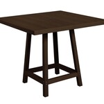 CR Plastics CRP TB23 40” Premium Pub Table Legs Chocolate