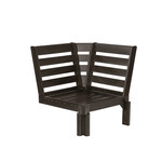 CR Plastics CRP DSF286 Tofino Sectional Corner Piece Black