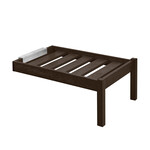 CR Plastics CRP DSF289 Tofino Chaise Extension Frame Chocolate