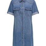 Medium Blue Denim Dress Sizes: Small - Large