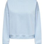 Long sleeve Crew Oversize Cashmere Blue Sweater Sizes: Small, Medium