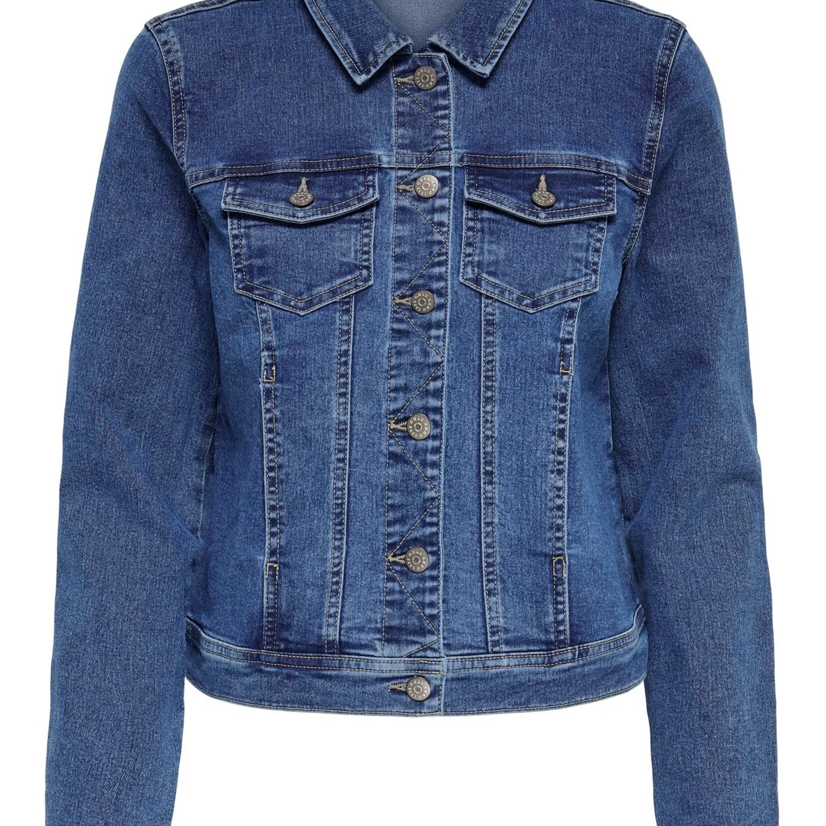 Medium Blue Denim Jacket Sizes: Small - Large