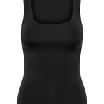 2- way Fitted Top Black Sizes: XSmall - XLarge