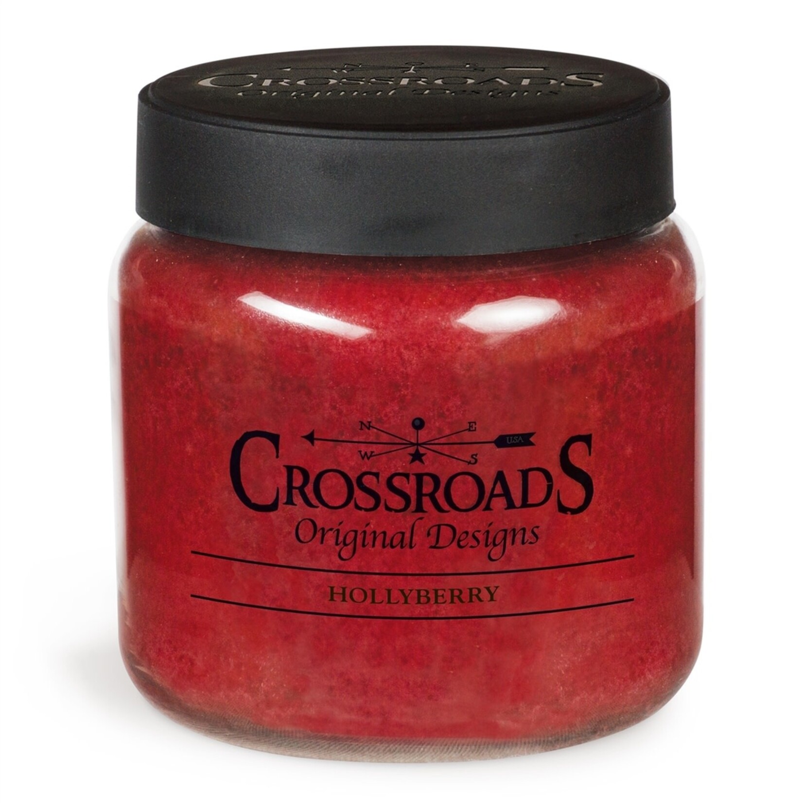 Holly Berry Crossroad Candle 16oz