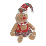 Gingerbread Baker Girl Plush/ Sitting