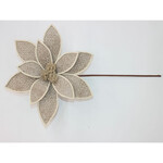 22" Forest Edge Poinsettia Stem