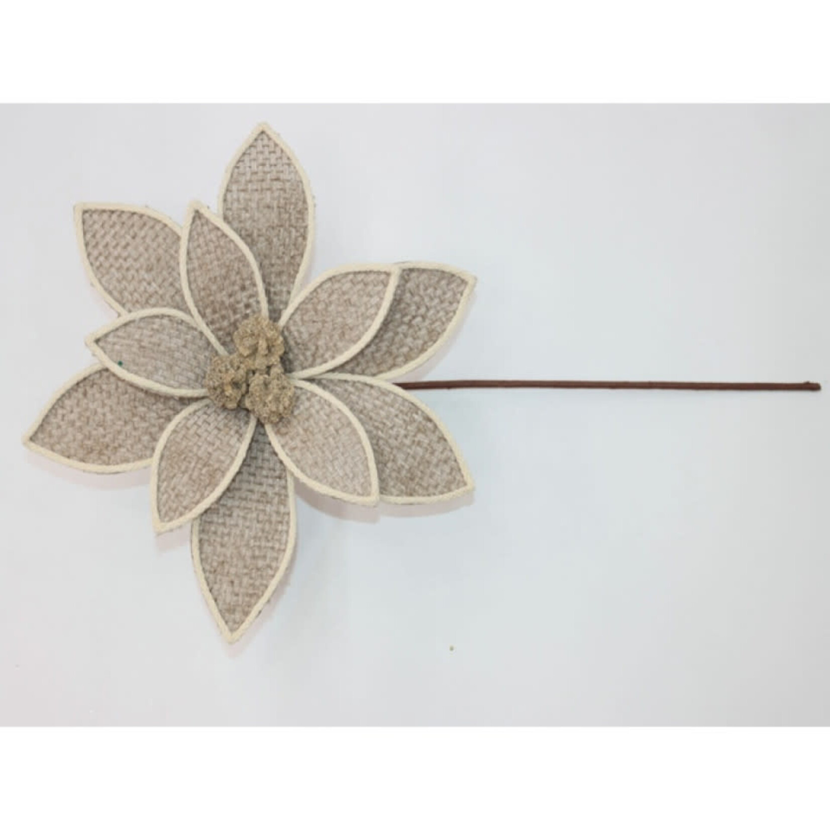 22" Forest Edge Poinsettia Stem