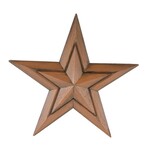 11.8” Wood Star Ornament