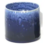 Marin Blue Glaze Ceramic pot  (FITS 6"POT)