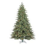 9' Grand Festive Fir Tree CTE #449  Slim w/Cones LED