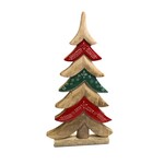 Wooden 3 Colour Christmas Tree Small