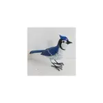 GARDEN STATUARY, METAL BLUE JAY 9.06X2.76X5.9"H