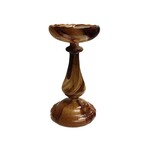 Glass Pillar Candle Holder