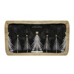 Wooden Black Tree Plate