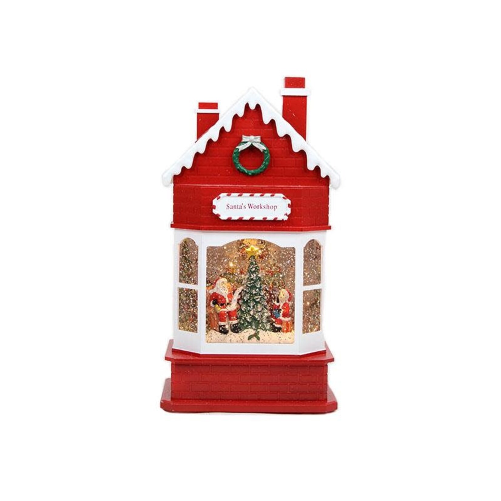Santa Workshop Snowglobe