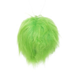Ball Elf/Grinch Green 4.5" FAUX FUR
