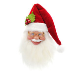 Santa Head 12" Orn Red