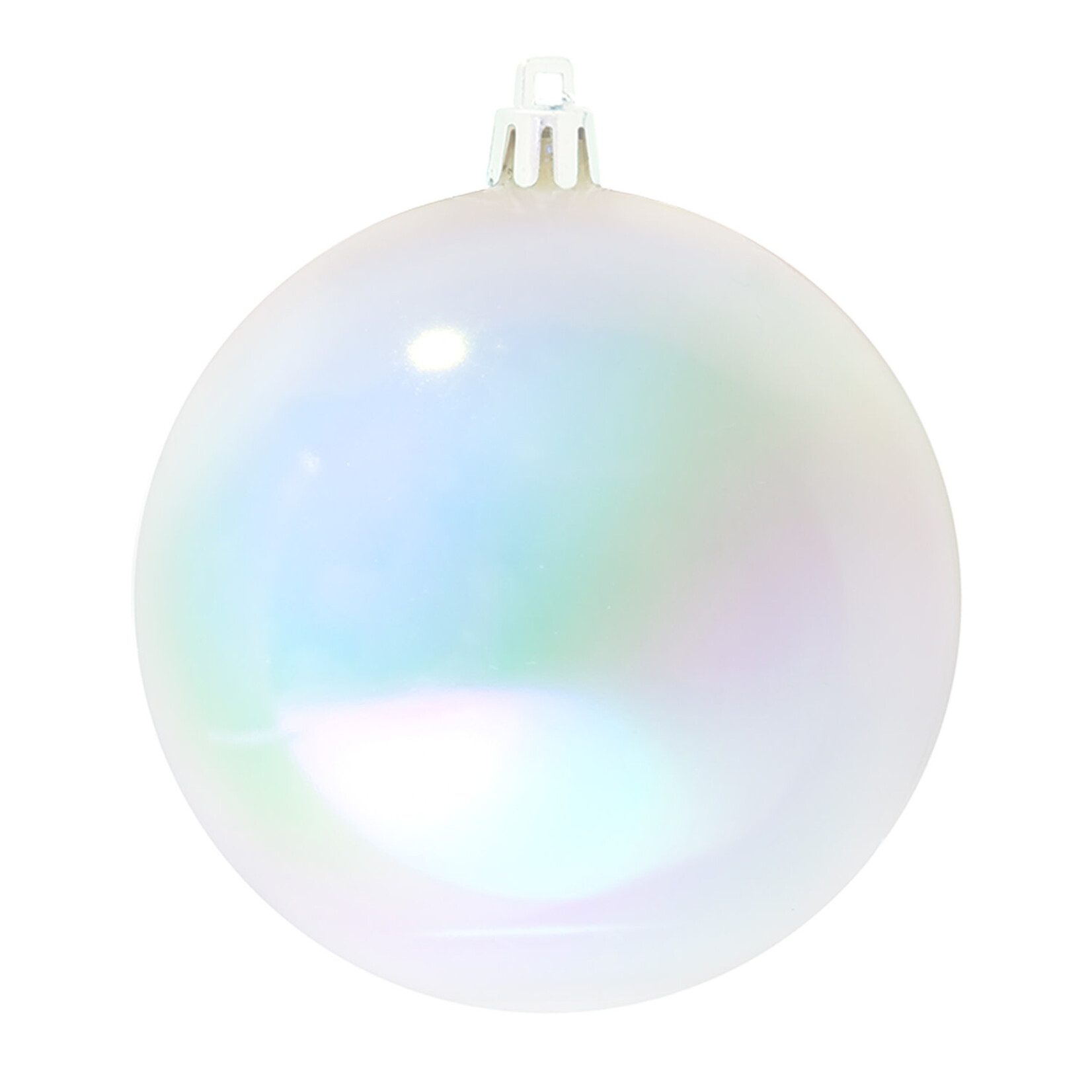 Ball 90mm Pearl White Iridescent