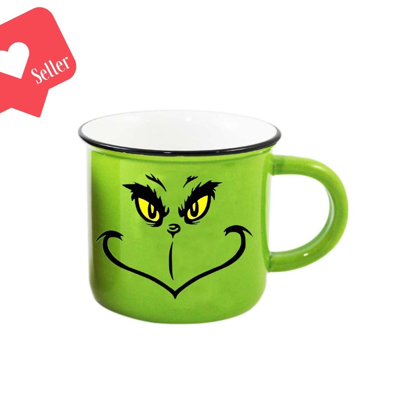 Grinch Smile Ceramic 14oz Mug