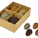 Pinecone Ornament 4pack
