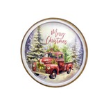 12" ACACIA Red Truck Christmas