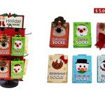 Christmas 3D Socks for Kids  - Asst.