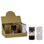 LED CYLINDER BLK/WHT