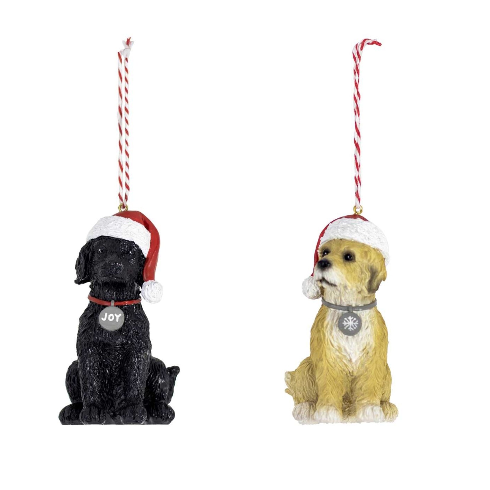 PUPPY ORNM'T-JOY/S'FLAKE