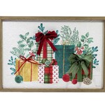 Wood framed "Gifts" wall Art