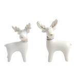 2 Asst White Deer SML