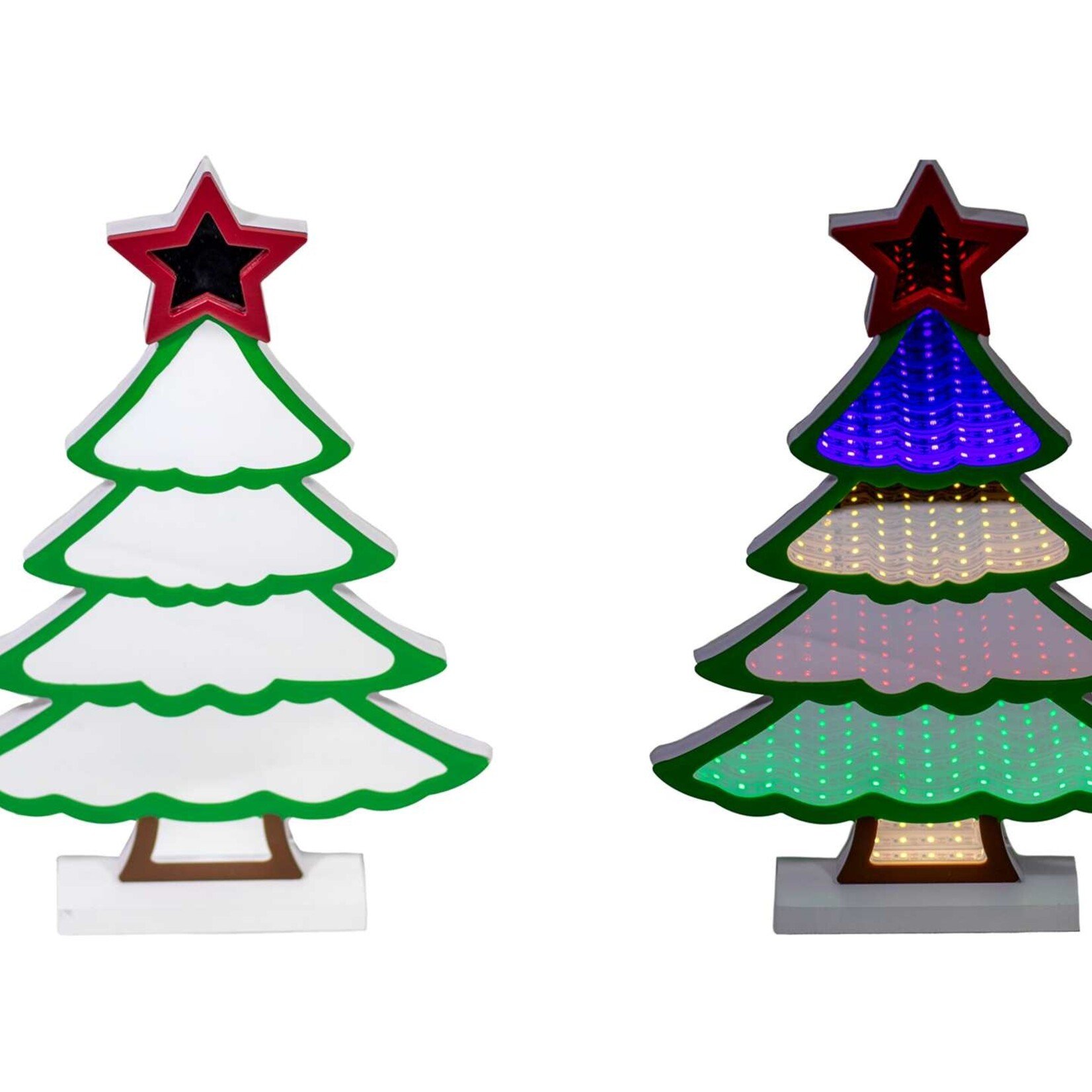 LED Infinity Christmas Tree Light-up