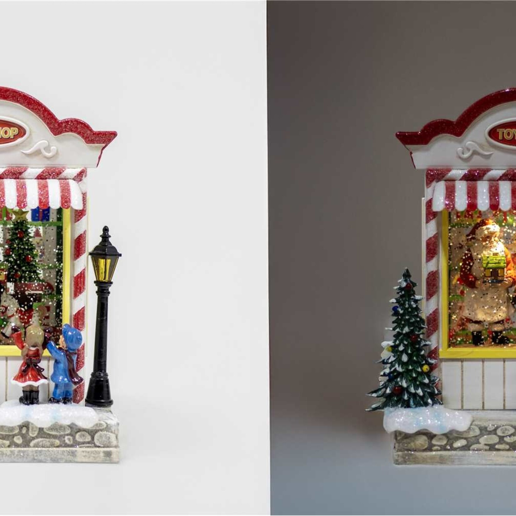 LED Toy Shop Lantern w/Water & timer