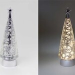 LED Silver Tree w/ timer, water