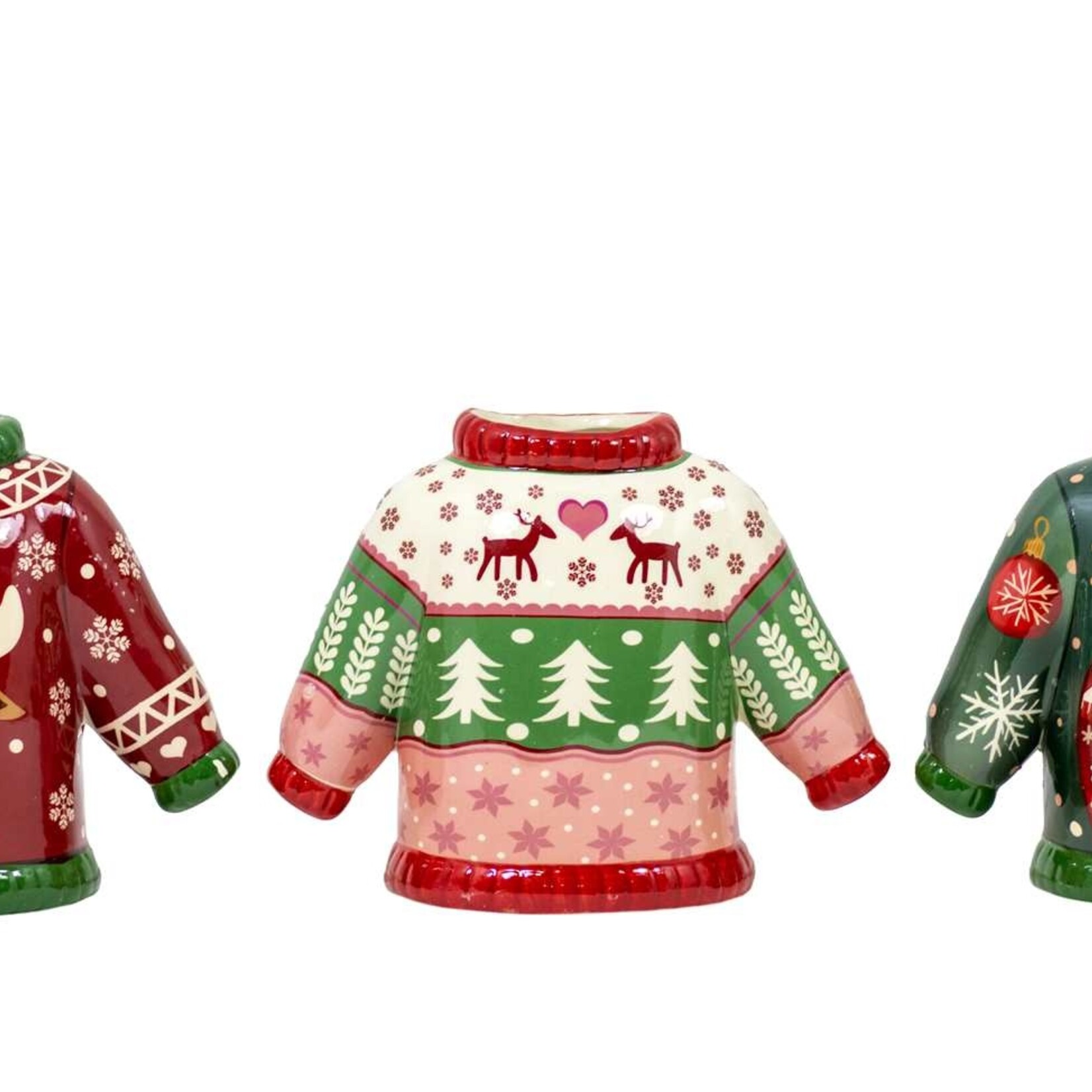 Ugly Sweater Planter - 3Asst.