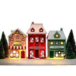LED Christmas Village w/3 Houses