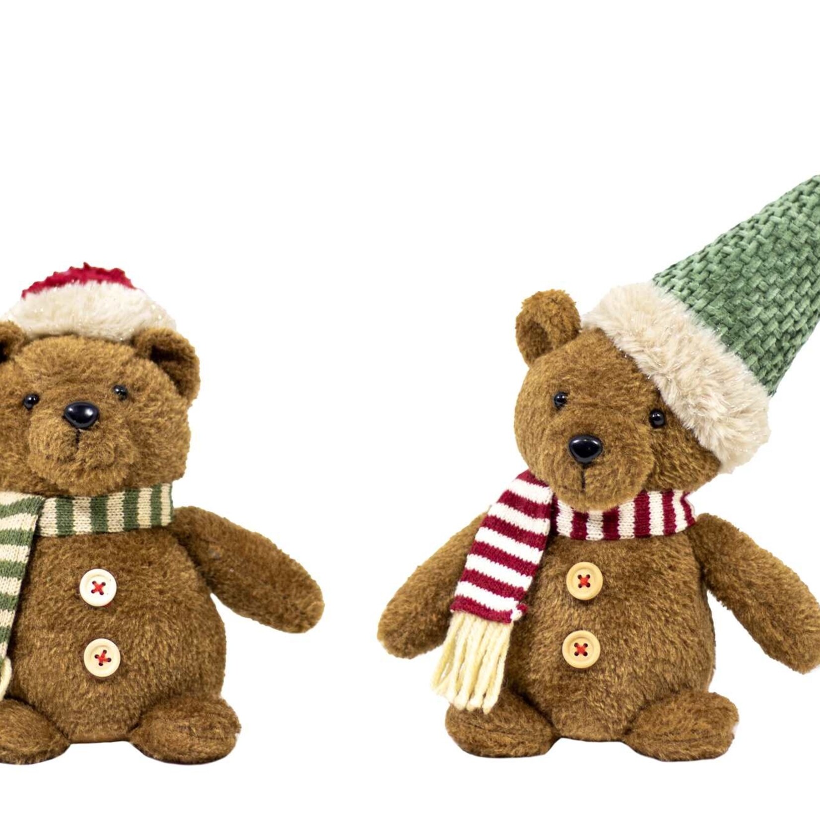 Plush Bears - 2 Asst. Hats/ Scarf